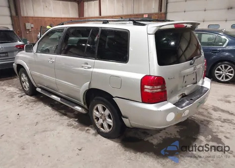 2003 Toyota Highlander V6 from USA, damaged, VIN JTEGF21AX30081637